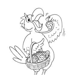 着色页: 鹦鹉 (动物) #16180 - 免费可打印着色页