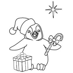 着色页: 企鹅 (动物) #16859 - 免费可打印着色页