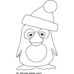 着色页: 企鹅 (动物) #16883 - 免费可打印着色页