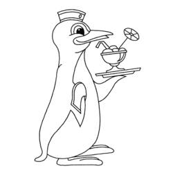 着色页: 企鹅 (动物) #16903 - 免费可打印着色页