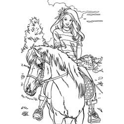 着色页: 小马 (动物) #17878 - 免费可打印着色页