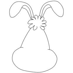 着色页: 兔子 (动物) #9602 - 免费可打印着色页
