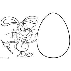 着色页: 兔子 (动物) #9670 - 免费可打印着色页