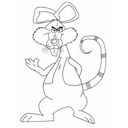 着色页: 鼠 (动物) #15177 - 免费可打印着色页