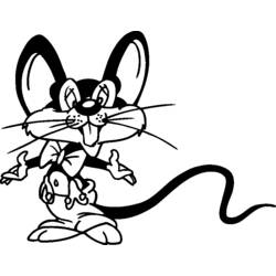 着色页: 鼠 (动物) #15227 - 免费可打印着色页