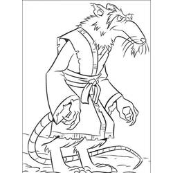 着色页: 鼠 (动物) #15292 - 免费可打印着色页
