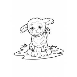 着色页: 羊 (动物) #11494 - 免费可打印着色页