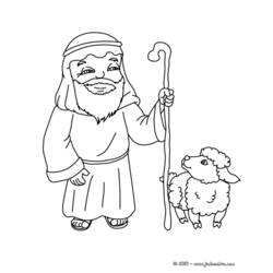 着色页: 羊 (动物) #11546 - 免费可打印着色页
