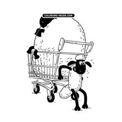 着色页: 羊 (动物) #11584 - 免费可打印着色页