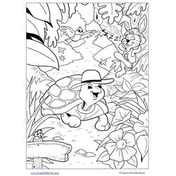 着色页: 龟 (动物) #13571 - 免费可打印着色页