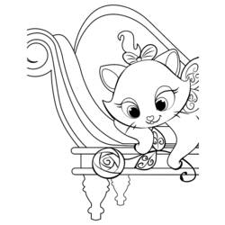 着色页: 贵族猫 (动画电影) #26917 - 免费可打印着色页