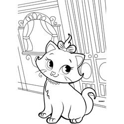 着色页: 贵族猫 (动画电影) #26952 - 免费可打印着色页