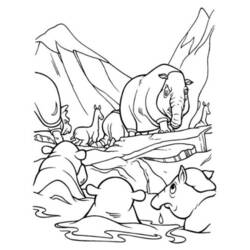 着色页: 冰河世纪 (动画电影) #71638 - 免费可打印着色页