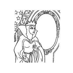 着色页: 白雪公主和七个小矮人 (动画电影) #133898 - 免费可打印着色页