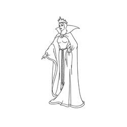 着色页: 白雪公主和七个小矮人 (动画电影) #133938 - 免费可打印着色页