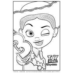 着色页: 玩具总动员 (动画电影) #72552 - 免费可打印着色页