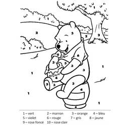 着色页: 维尼熊 (动画电影) #28616 - 免费可打印着色页
