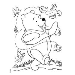着色页: 维尼熊 (动画电影) #28818 - 免费可打印着色页