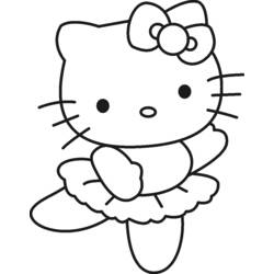 着色页: 凯蒂猫 (动漫) #36726 - 免费可打印着色页