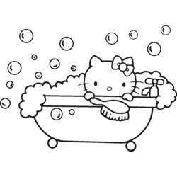 着色页: 凯蒂猫 (动漫) #36730 - 免费可打印着色页