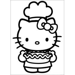 着色页: 凯蒂猫 (动漫) #36771 - 免费可打印着色页