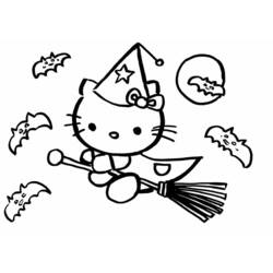 着色页: 凯蒂猫 (动漫) #36890 - 免费可打印着色页