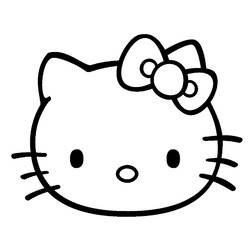 着色页: 凯蒂猫 (动漫) #36958 - 免费可打印着色页