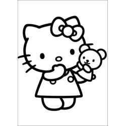 着色页: 凯蒂猫 (动漫) #36986 - 免费可打印着色页
