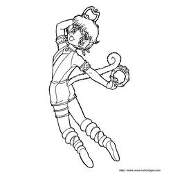 着色页: 东京猫猫 (动漫) #46272 - 免费可打印着色页