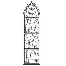 着色页: 彩色玻璃 (建筑和建筑学) #174306 - 免费可打印着色页