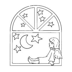 着色页: 窗户 (建筑和建筑学) #168840 - 免费可打印着色页