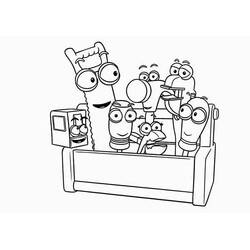 着色页: 杂工 (职业和专业) #90305 - 免费可打印着色页