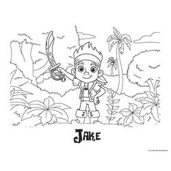 着色页: 海盗 (职业和专业) #105309 - 免费可打印着色页