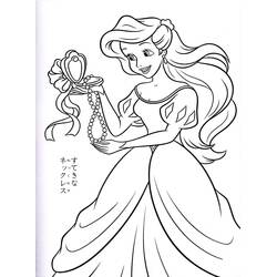 着色页: 爱丽儿 (卡通人物) #178436 - 免费可打印着色页