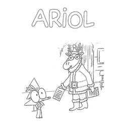 着色页: Ariol - 免费可打印着色页