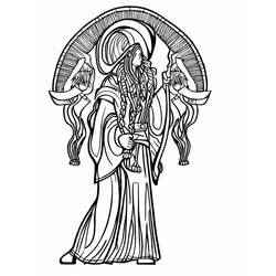 着色页: 亚西纳 (卡通人物) #182346 - 免费可打印着色页
