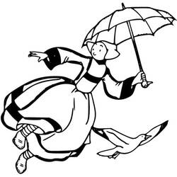着色页: Becassine (卡通人物) #214514 - 免费可打印着色页