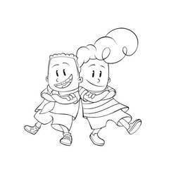 着色页: Captain Underpants (卡通人物) #209734 - 免费可打印着色页