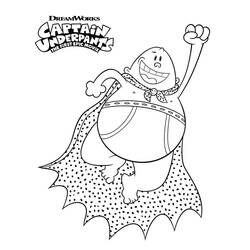 着色页: Captain Underpants (卡通人物) #209744 - 免费可打印着色页