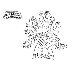 着色页: Captain Underpants (卡通人物) #209748 - 免费可打印着色页