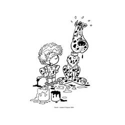 着色页: Cedric (卡通人物) #213314 - 免费可打印着色页