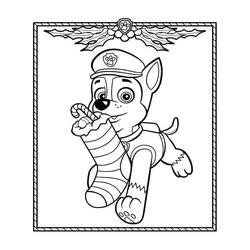 着色页: PAW Patrol阿奇 (卡通人物) #181659 - 免费可打印着色页