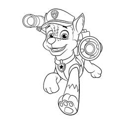 着色页: PAW Patrol阿奇 (卡通人物) #181662 - 免费可打印着色页