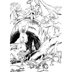 着色页: 大卫地精 (卡通人物) #51255 - 免费可打印着色页