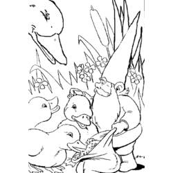 着色页: 大卫地精 (卡通人物) #51263 - 免费可打印着色页
