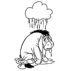 着色页: Eeyore (卡通人物) #184965 - 免费可打印着色页