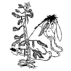 着色页: Eeyore (卡通人物) #184976 - 免费可打印着色页