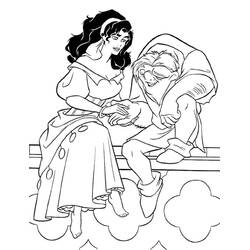 着色页: Esmeralda (卡通人物) #182303 - 免费可打印着色页