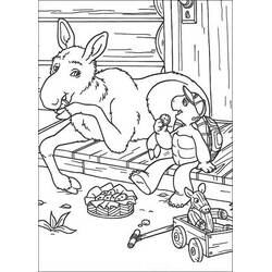 着色页: Franklin (卡通人物) #189054 - 免费可打印着色页