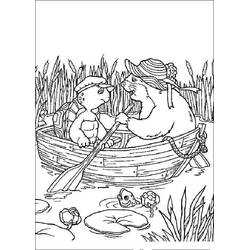 着色页: Franklin (卡通人物) #189063 - 免费可打印着色页